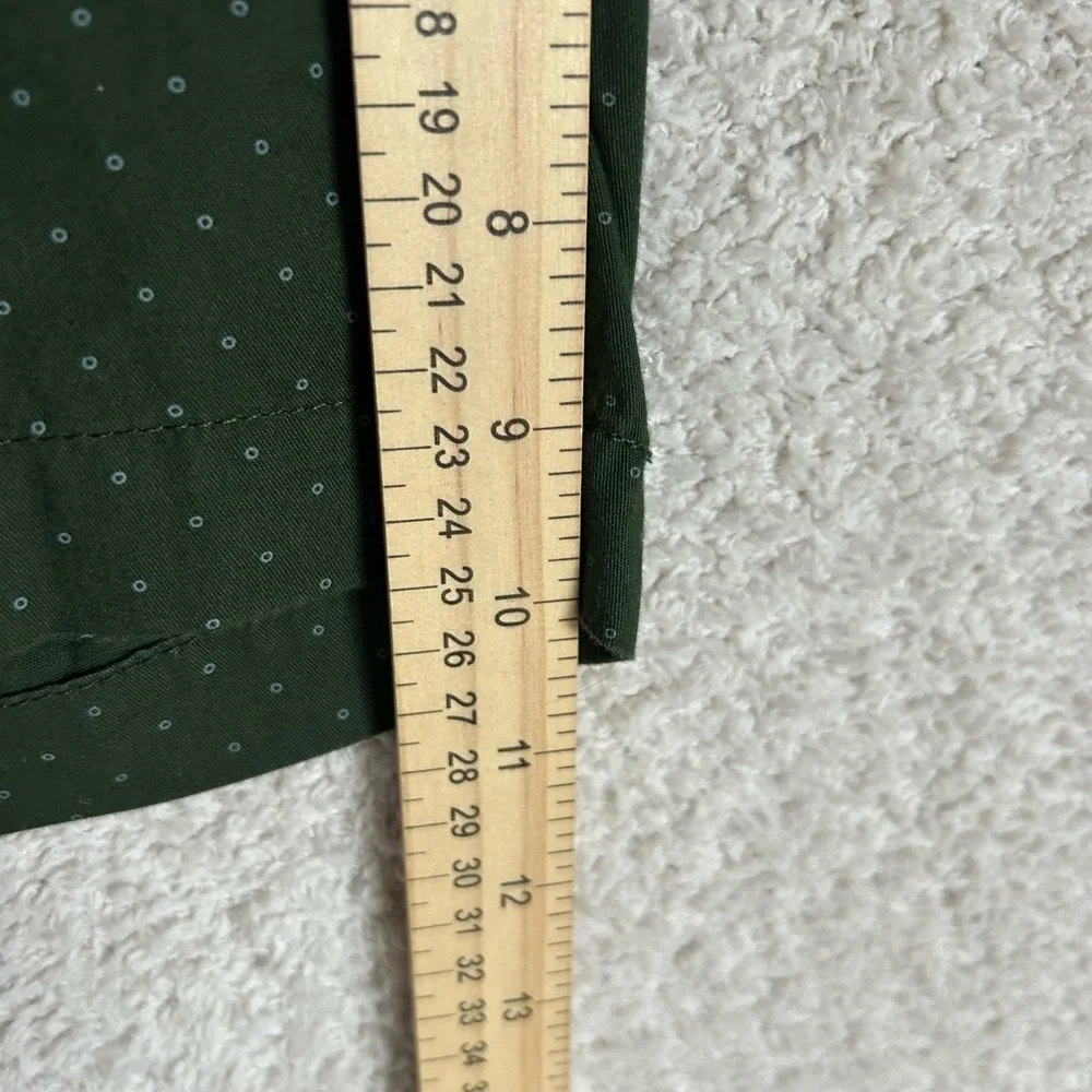 J. Crew Green Flat Front Shorts Casual Style